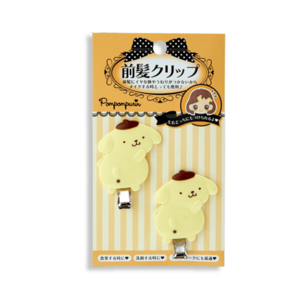 Sanrio Pompompurin Hair Clip Set 2pcs - Twinkle Glory