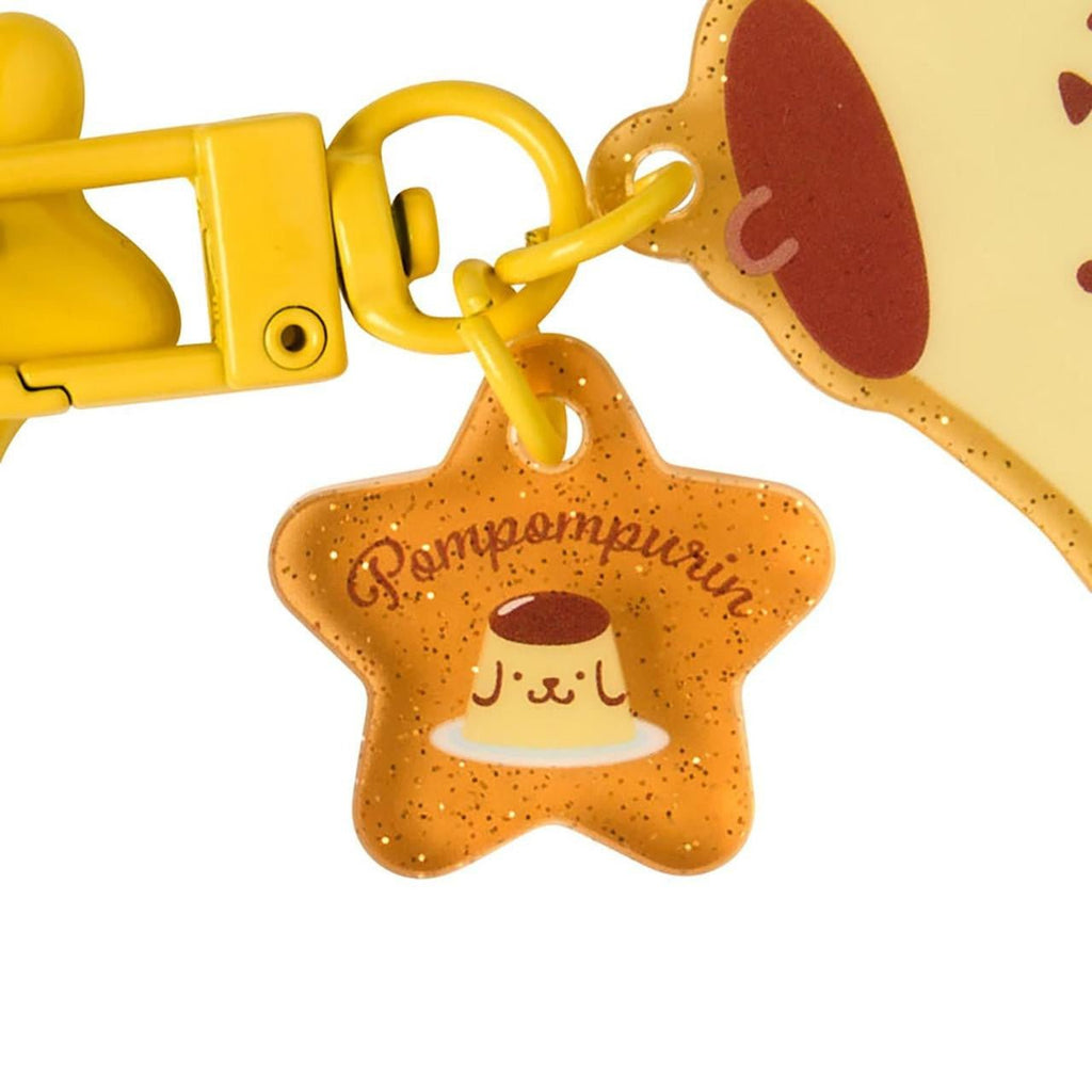 Sanrio Pompompurin Mascot Keyring Hanger - Twinkle Glory