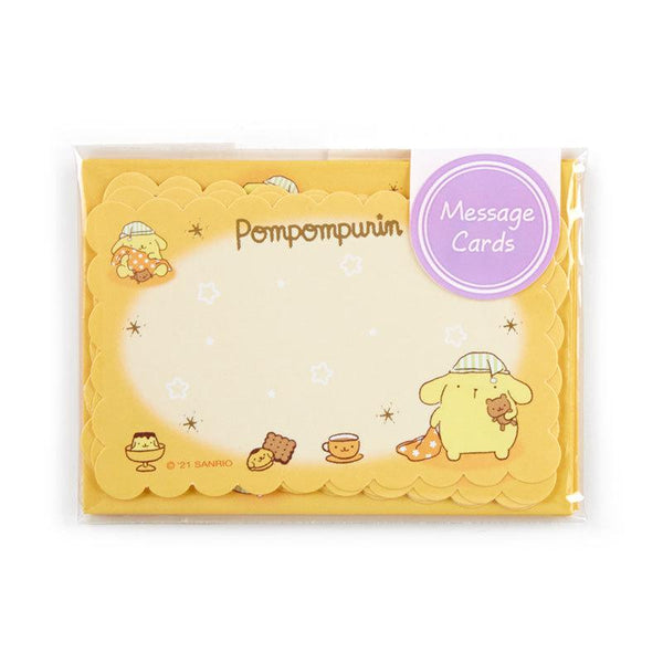 Sanrio Pompompurin Message Card Set