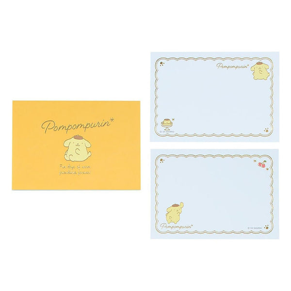 Sanrio Pompompurin Message Mini Pad Sheets - Twinkle Glory
