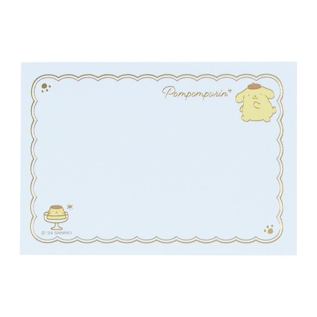 Sanrio Pompompurin Message Mini Pad Sheets - Twinkle Glory