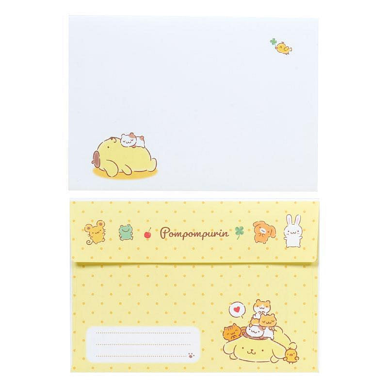 Sanrio Pompompurin Shaped Letter Set