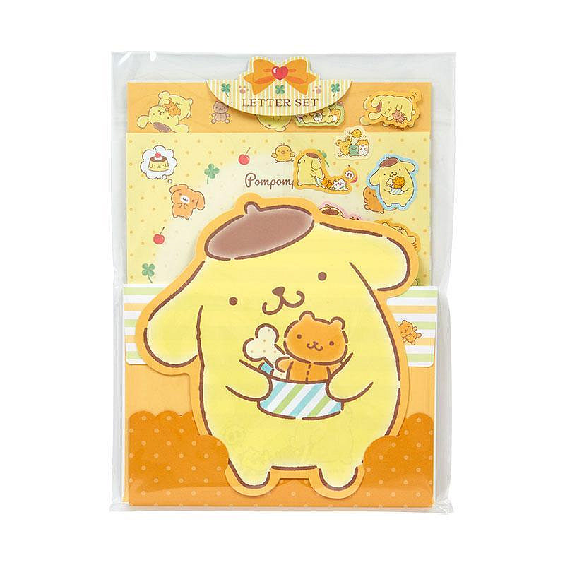 Sanrio Pompompurin Shaped Letter Set