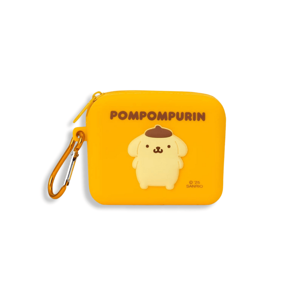Sanrio Pompompurin Silicone Material Mini Pouch - Twinkle Glory