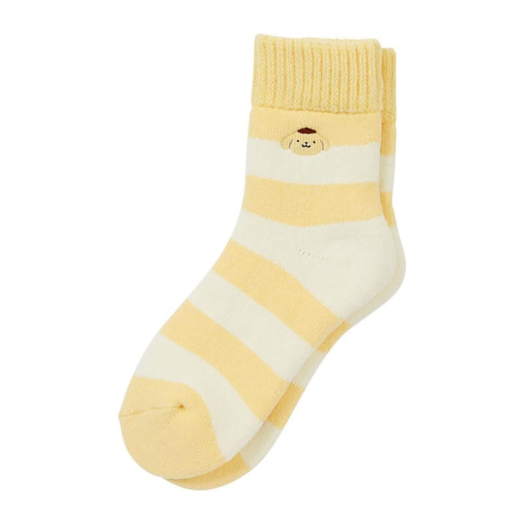 Sanrio Pompompurin Yellow Warm Socks - Twinkle Glory