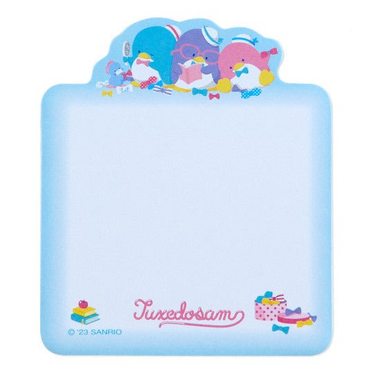 Sanrio Tuxedo Sam Blue Penguin Sticky Notes Pad - Twinkle Glory
