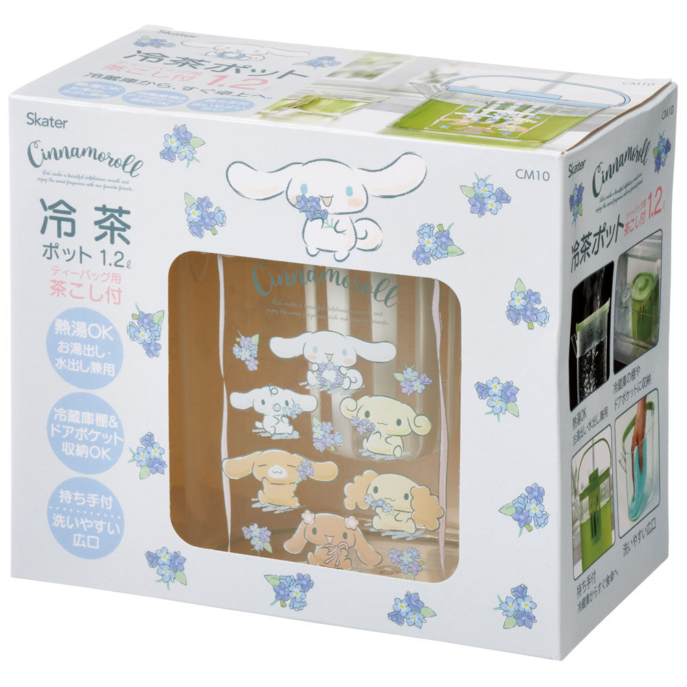 Skater Sanrio Cinnamoroll Cold Teapot 1.2L