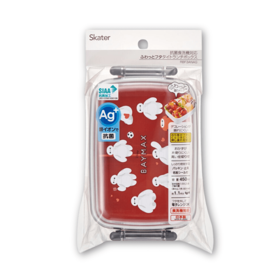 Skater Disney Baymax Bento Lunch Box 450ml - Twinkle Glory