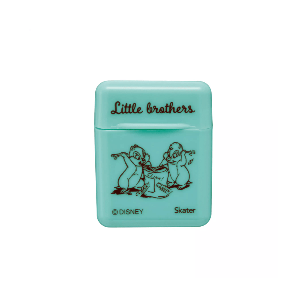 Skater Disney Chip & Dale Sillicone Straw with Case 21cm - Twinkle Glory