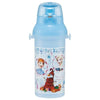 Skater Disney Frozen Anna and Elsa Plastic One Touch Bottle 480ml - Twinkle Glory
