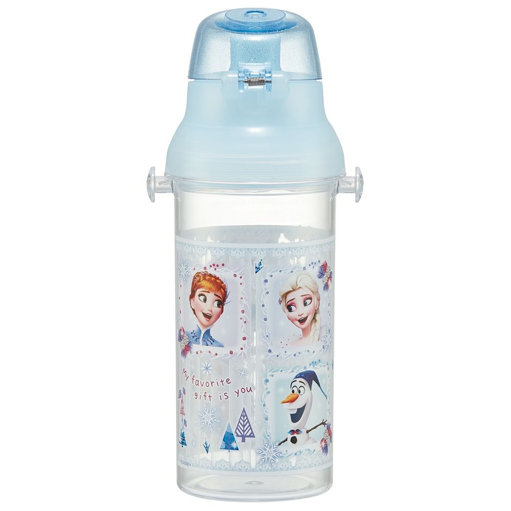 Skater Disney Frozen Princesses and Olaf Water Bottle 480ml - Twinkle Glory