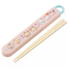 Skater Disney Mickey and Friends Ufufi Children Chopsticks Box Case Set - Twinkle Glory