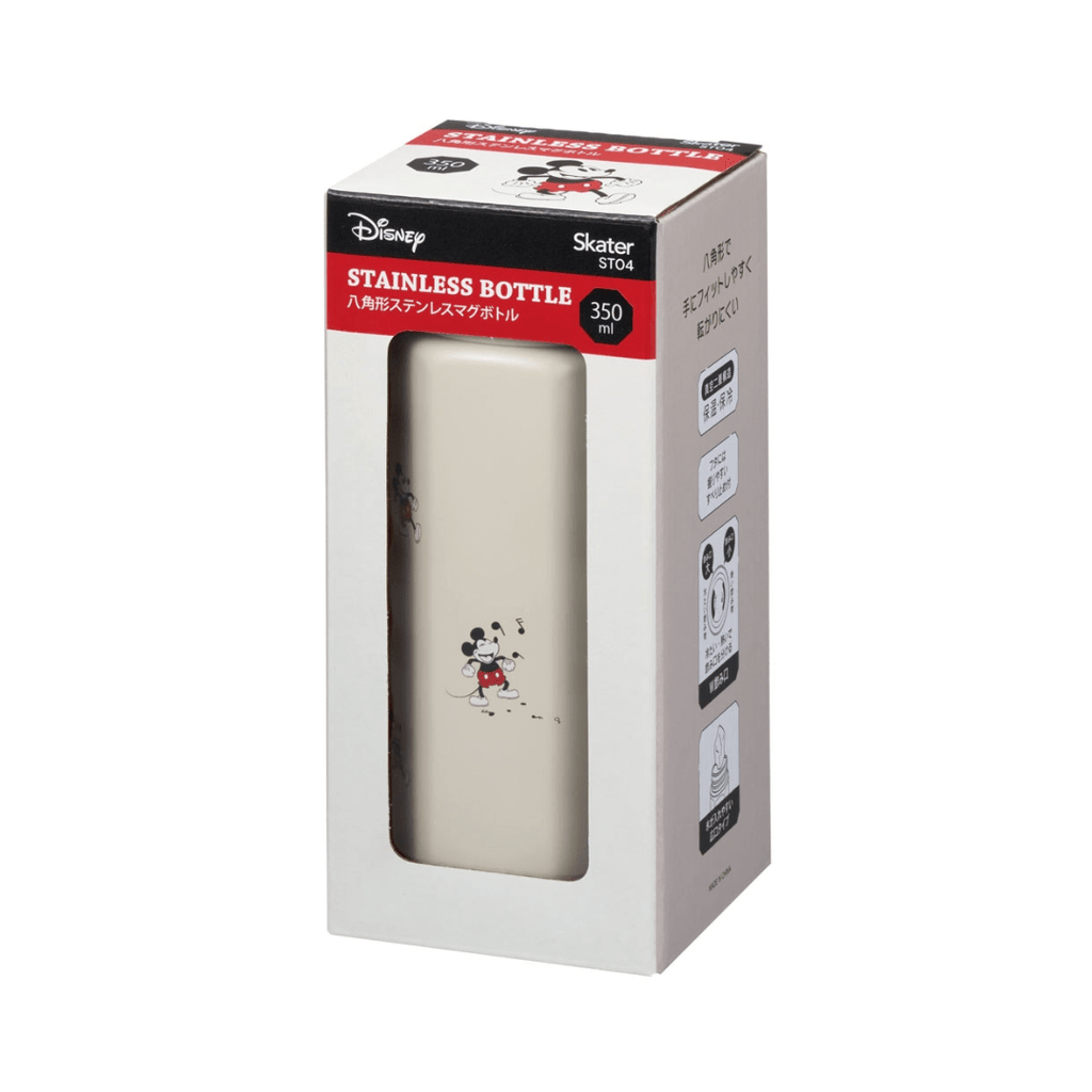 Skater Disney Mickey Mouse Octagonal Stainless Steel Small Thermos Bottle 350ml - Twinkle Glory