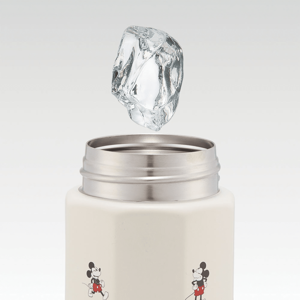 Skater Disney Mickey Mouse Octagonal Stainless Steel Thermos Bottle 500ml - Twinkle Glory