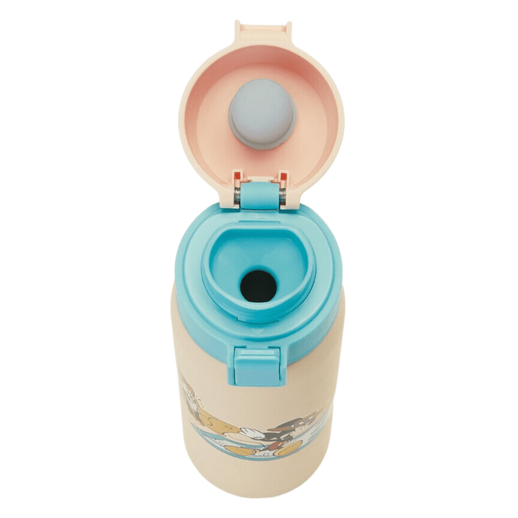 Skater Disney Mickey Mouse One - push stainless steel bottle 480ml - Twinkle Glory