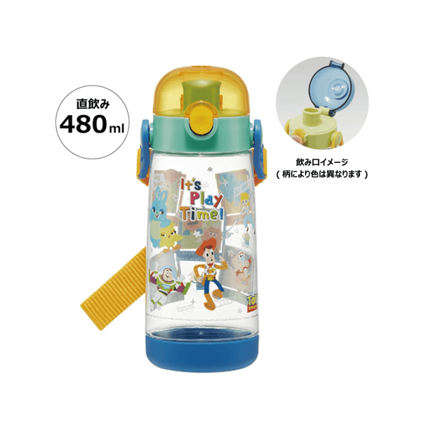 Skater Disney Pixar Toy Story One Push Bottle 480ml - Twinkle Glory