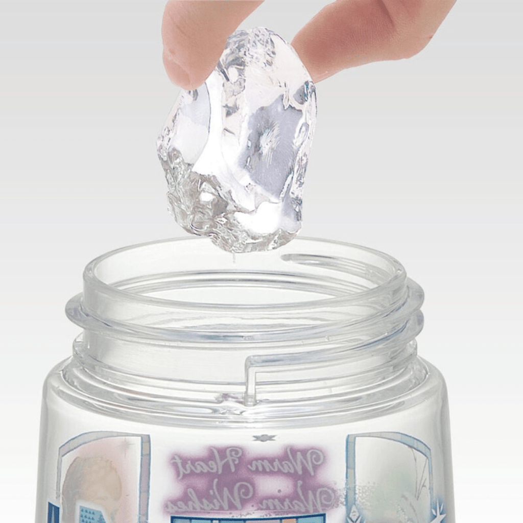 Skater Disney Princess Frozen Clear One Touch Bottle 480ml - Twinkle Glory