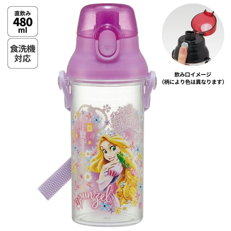 skater-disney-princess-rapunzel-transparent-one-touch-water-bottle-480ml