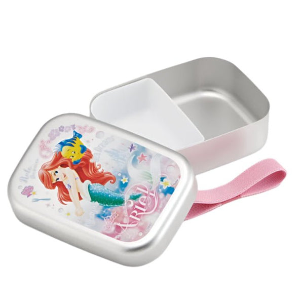 Skater Disney Princess The Little Mermaid Ariel Aluminium Bento Lunch Box 370ml - Twinkle Glory