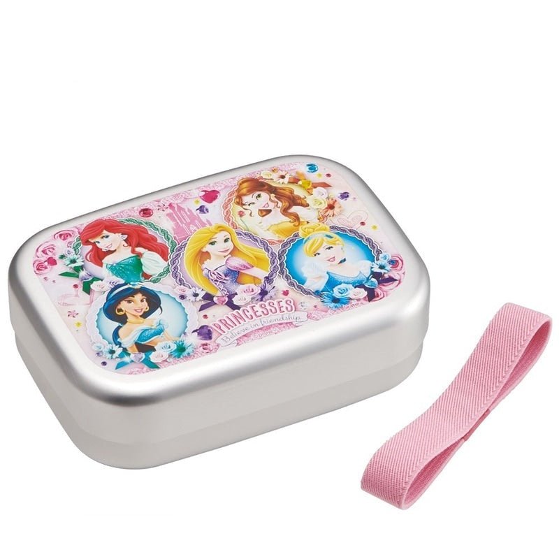 Skater Disney Princesses Aluminium Bento Lunch Box 370ml - Twinkle Glory