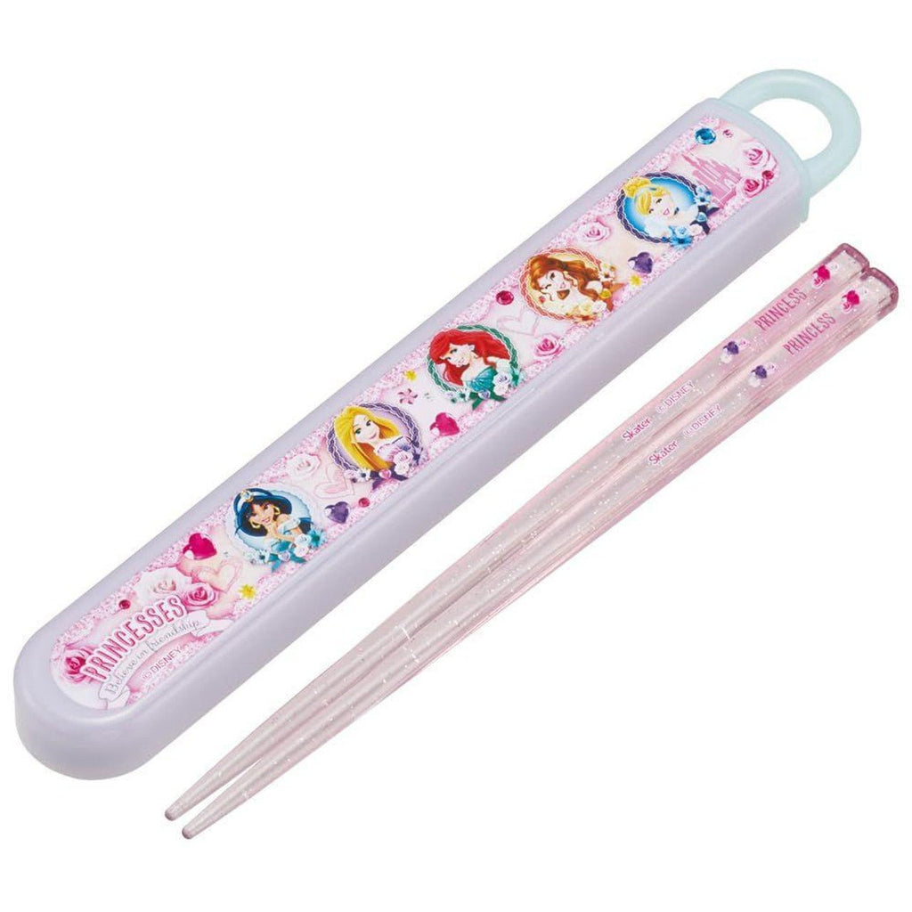 Skater Disney Princesses Children Chopsticks Box Case Set - Twinkle Glory