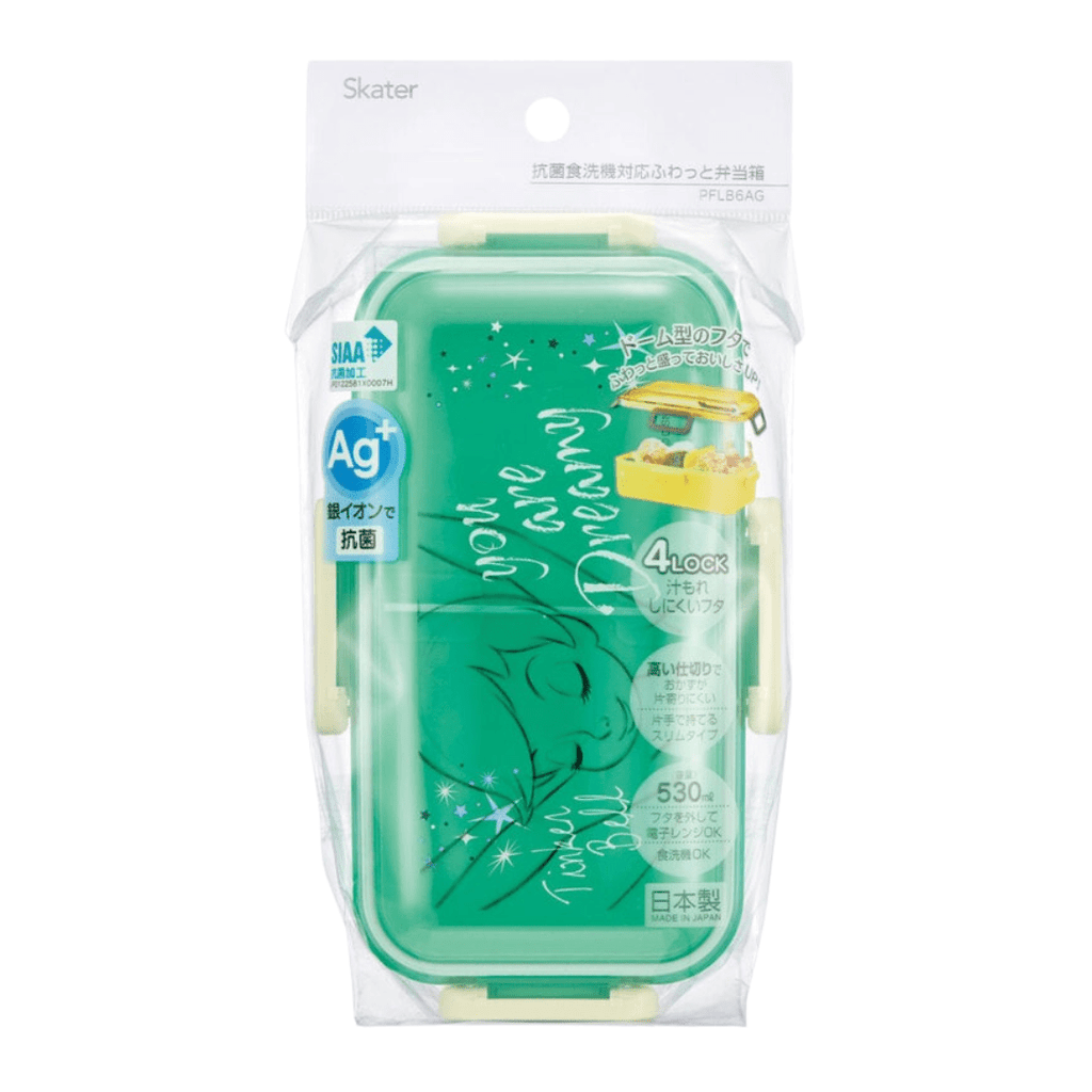 Skater Disney Tinker Bell Bento Lunch Box 530ml - Twinkle Glory