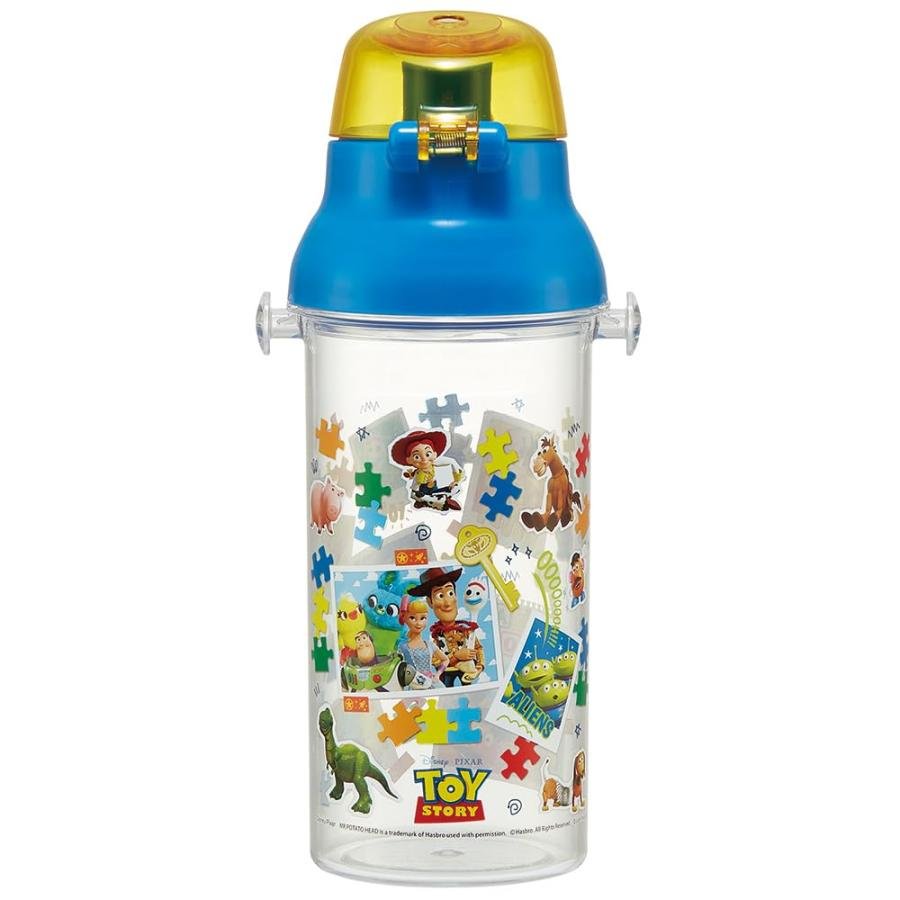 Skater Disney Toy Story Transparent One Touch Bottle 480ml - Twinkle Glory