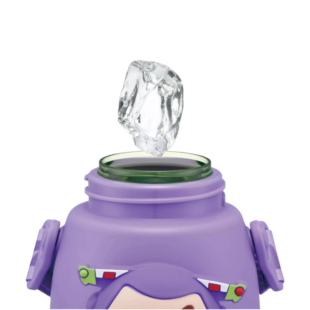 Skater Disney Tsum Tsum Buzz Lightyear 3D Mascot Straw Bottle 590ml - Twinkle Glory