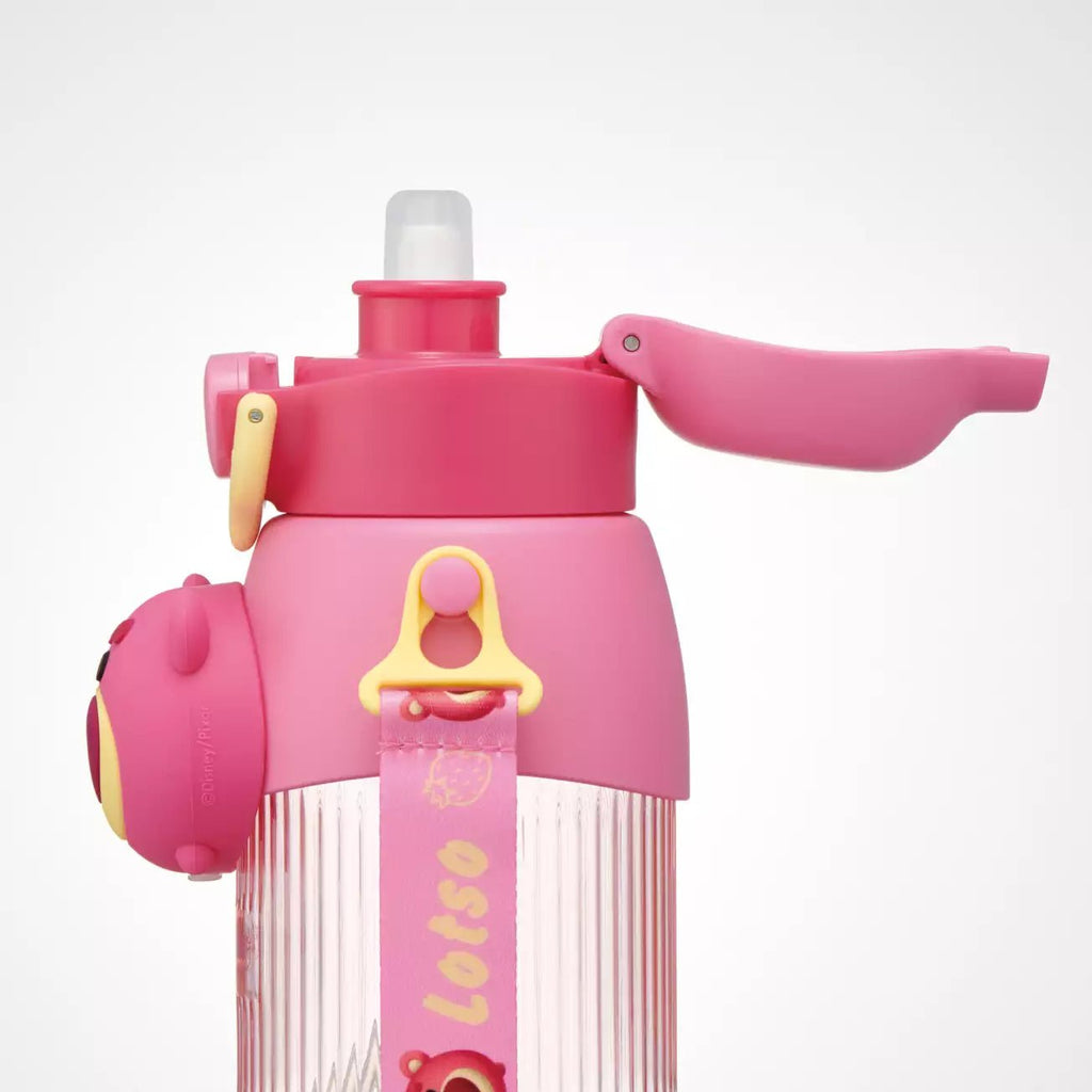 Skater Disney Tsum Tsum Lotso 3D Mascot Straw Bottle 590ml - Twinkle Glory