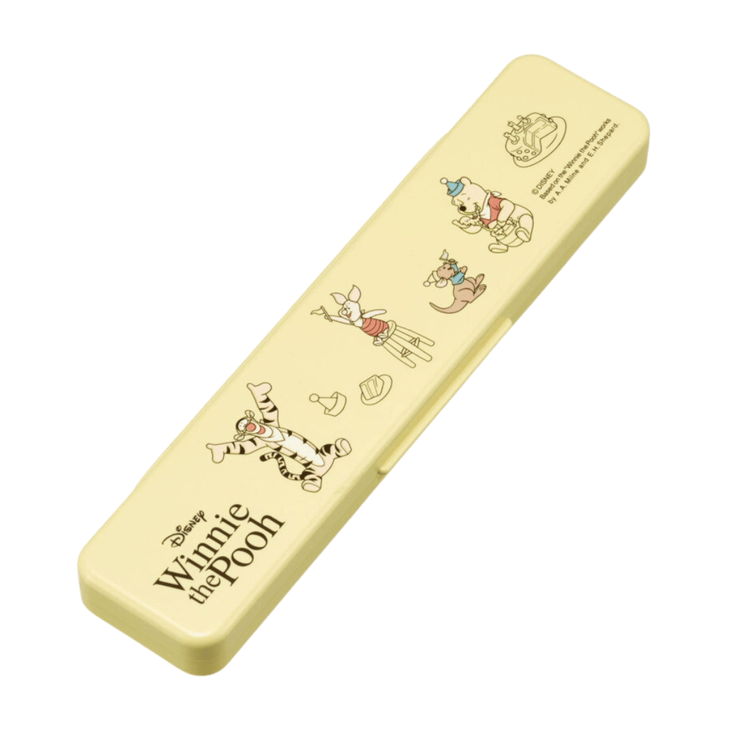 Skater Disney Winnie the Pooh and friends Chopstick and Spoon Set - Twinkle Glory