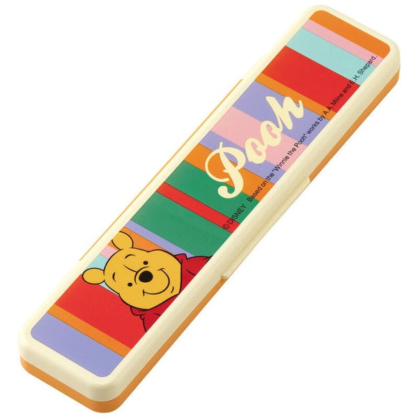 Skater Disney Winnie The Pooh Chopsticks and Spoon Cutlery set 18cm - Twinkle Glory