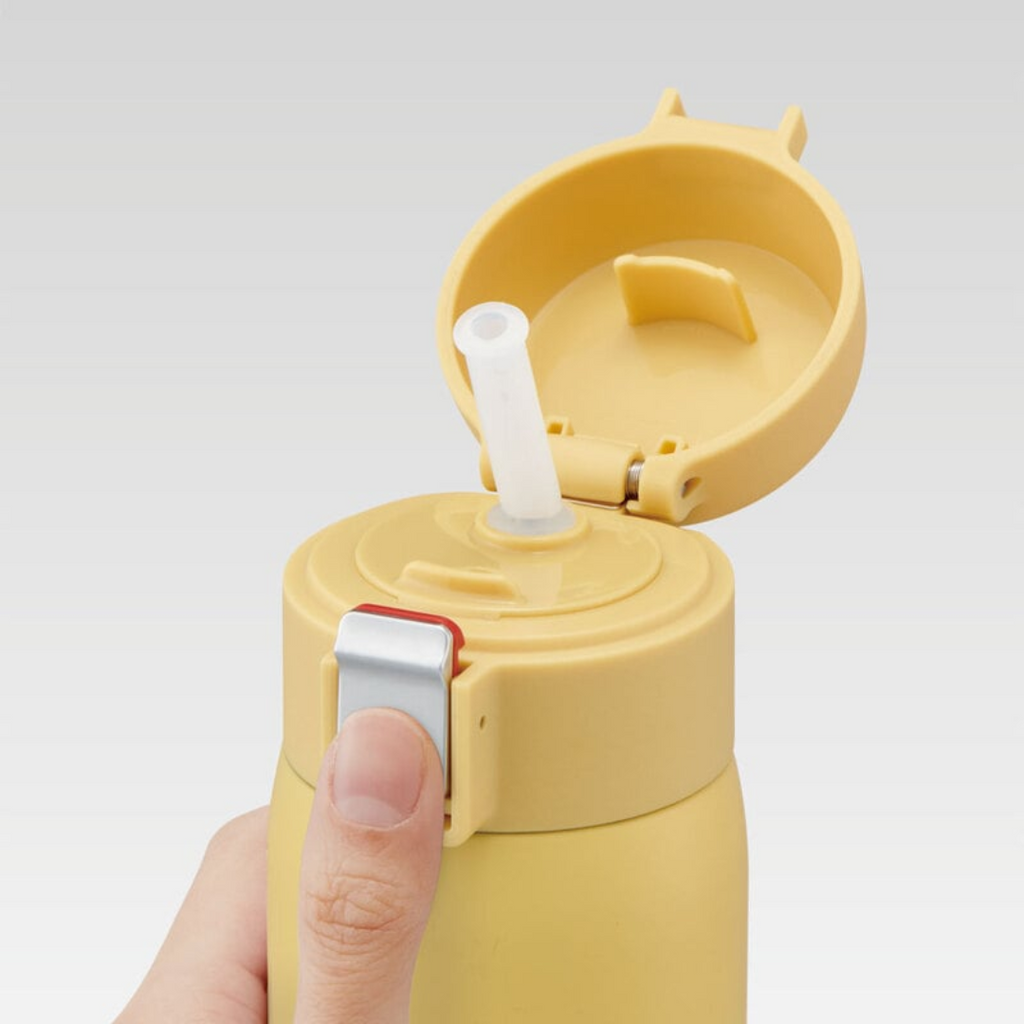 Skater Disney Winnie the Pooh One-Push Stainless Steel Bottle 480ml