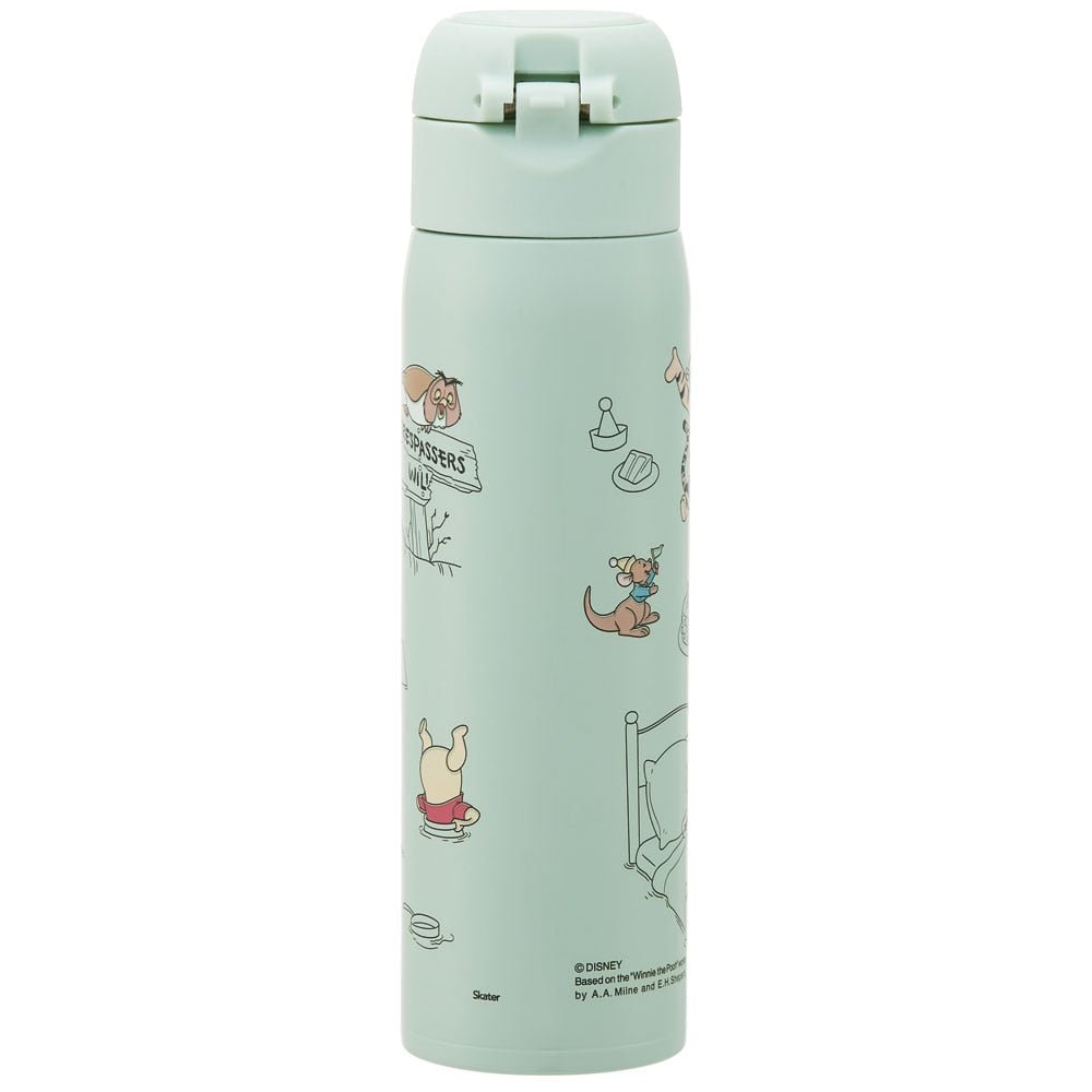 Skater Disney Winnie the Pooh Stainless Thermos Bottle 480ml - Twinkle Glory