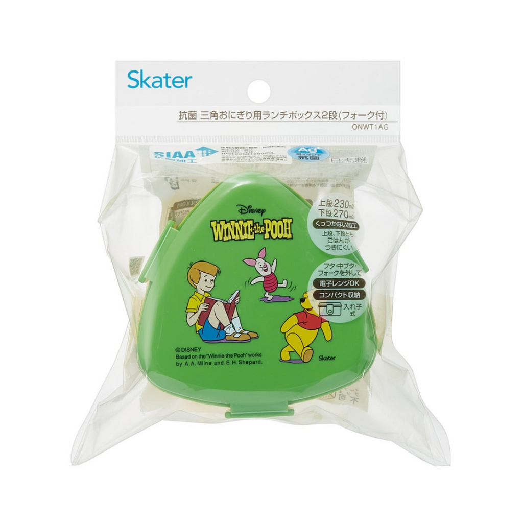 skater-disney-winnie-the-pooh-triangular-two-tier-lunch-box-500ml