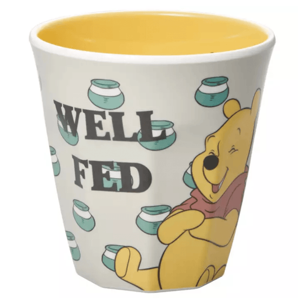 Skater Disney Winnie The Pooh Well Fed Tumbler Melamine Cup 270ml - Twinkle Glory