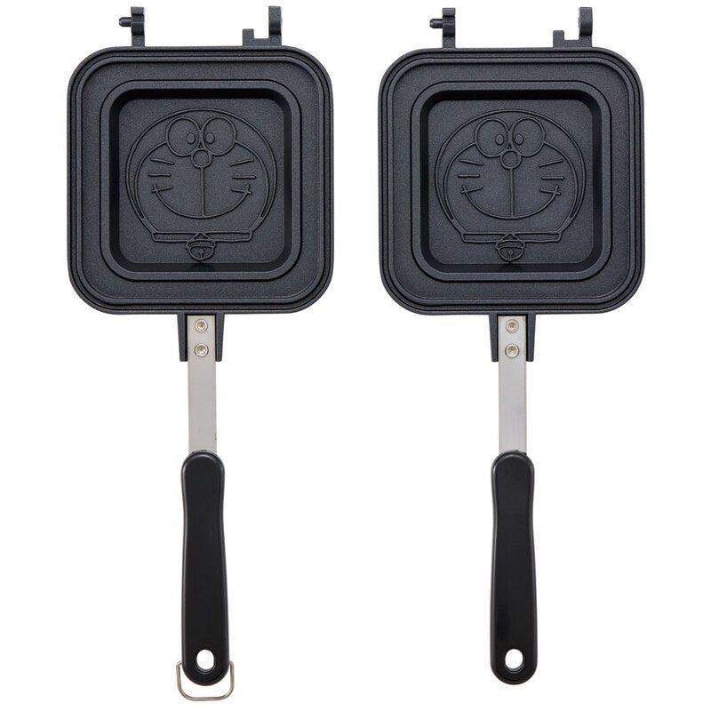 Skater Doraemon Square Aluminium Hot Sandwich Toaster Maker Frying Pan - Twinkle Glory