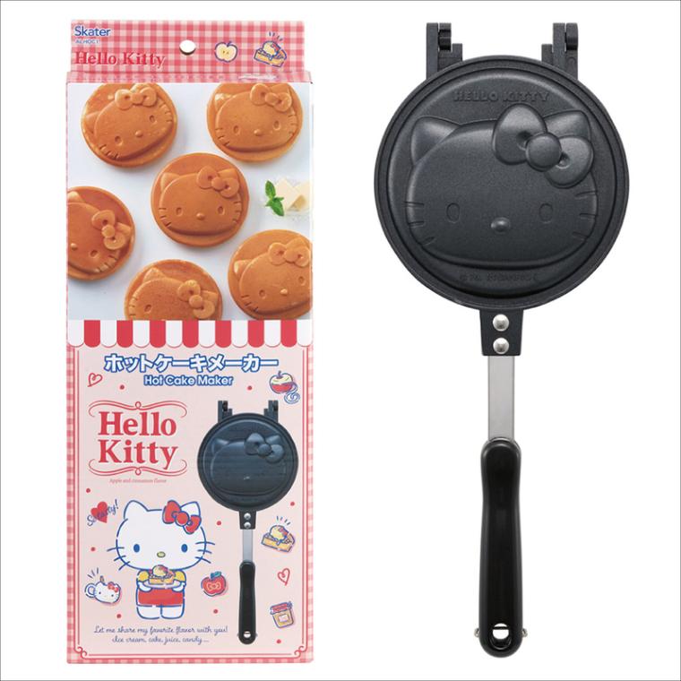 Skater Sanrio Hello Kitty Aluminium Hot Sandwich Toaster Maker Frying Pan