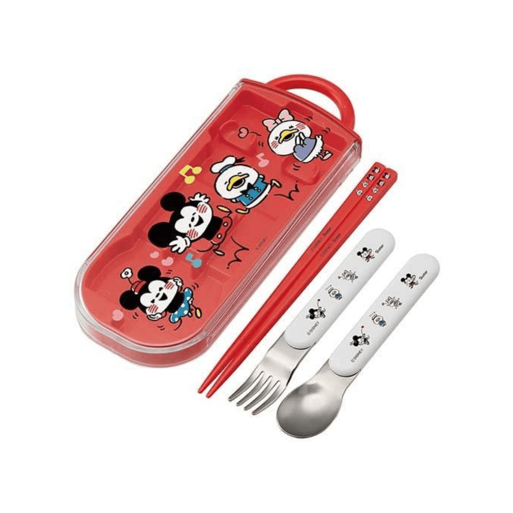 Skater Mickey & Friends Children's Cutlery 3pc Set - Twinkle Glory