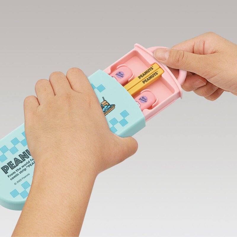 Skater Peanuts Snoopy Children's Cutlery 3pc Set - Twinkle Glory