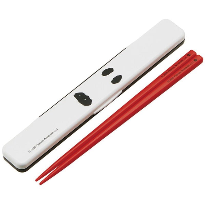 Skater Peanuts Snoopy Cutlery Chopstick Case Set - Twinkle Glory