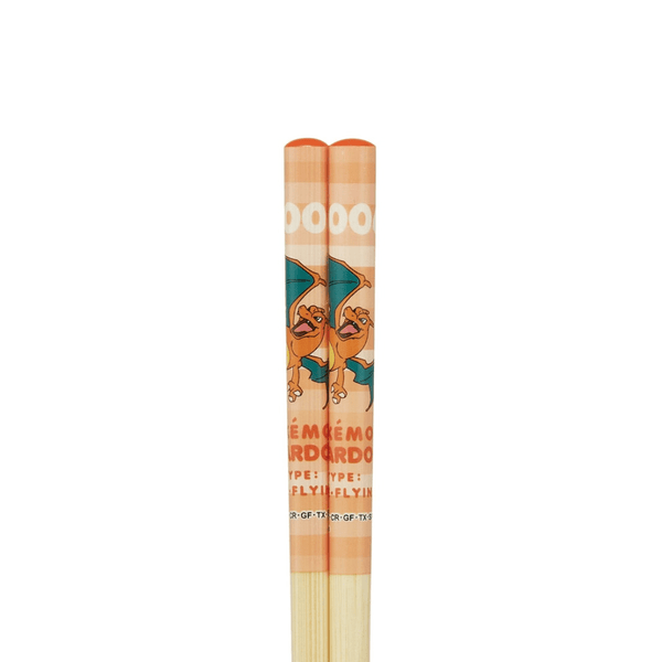 Skater Pokemon Charizard Bamboo Chopsticks 21cm - Twinkle Glory