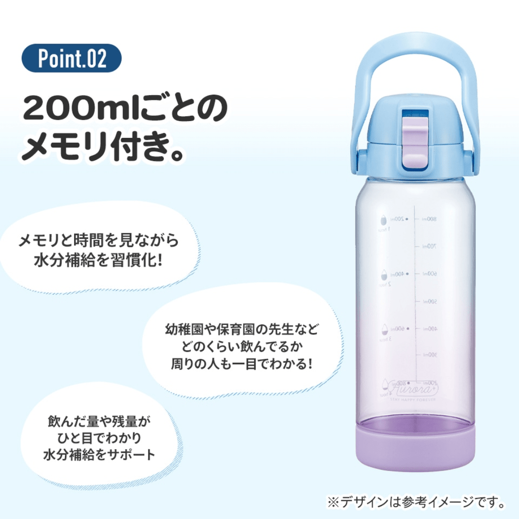 Skater Pokémon Clear One Touch Bottle 1L - Twinkle Glory