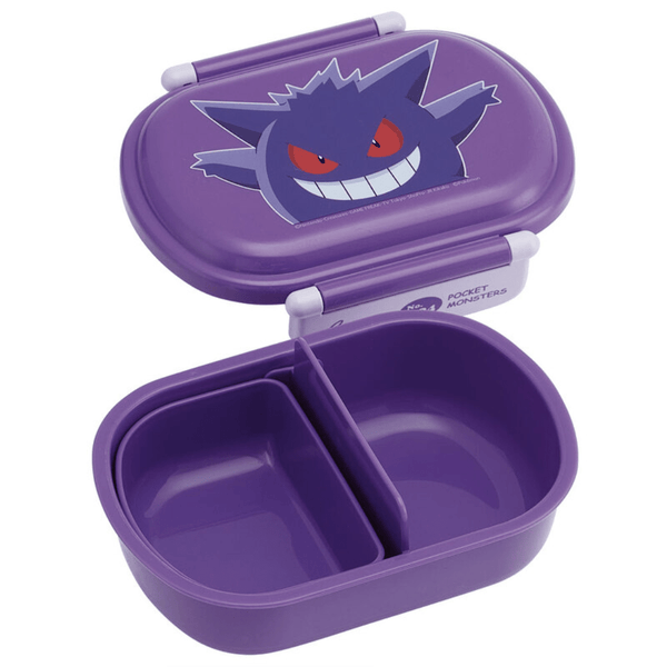 Skater Pokémon Gengar Fluffy Lid Bento Lunch Box 360ml - Twinkle Glory