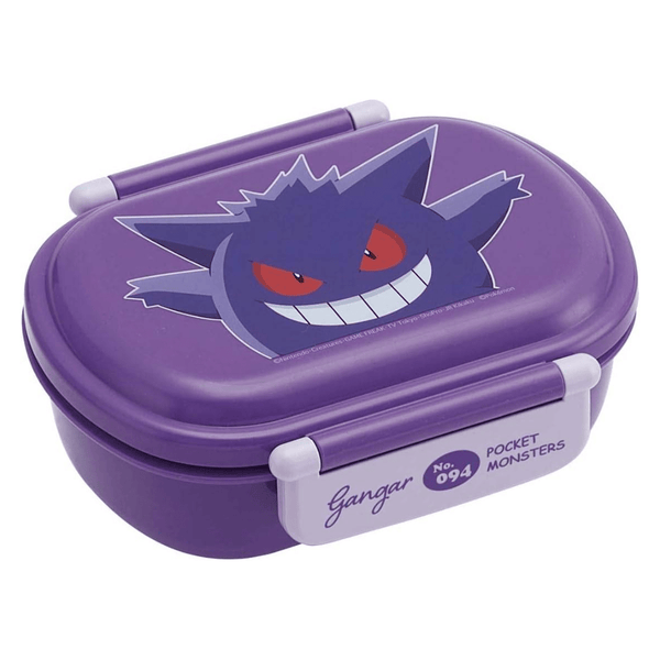 Skater Pokémon Gengar Fluffy Lid Bento Lunch Box 360ml - Twinkle Glory