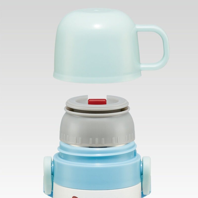 Skater Pokémon IX Characters Thermos Bottle with Locking Lid and Cup 470ml - Twinkle Glory