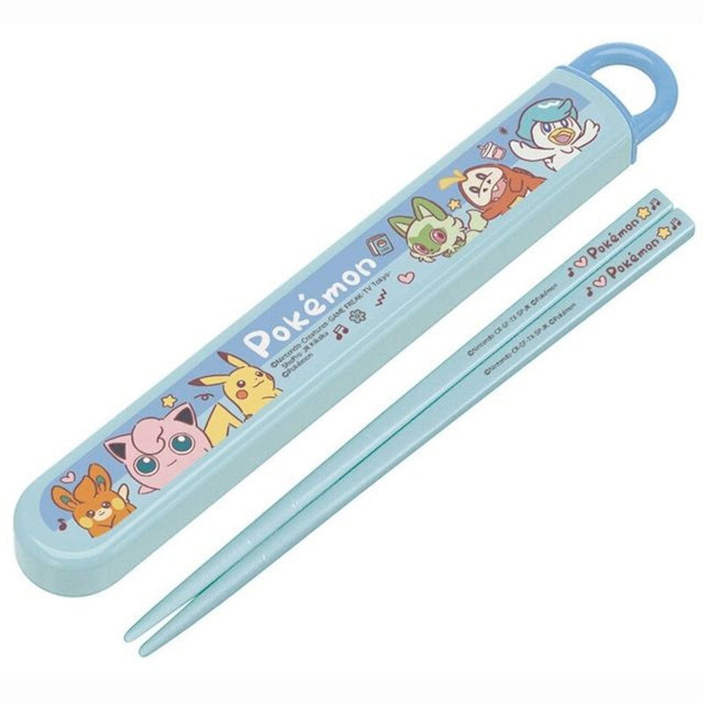 Skater Pokémon Joyful Days Chopsticks Box Case Set - Twinkle Glory
