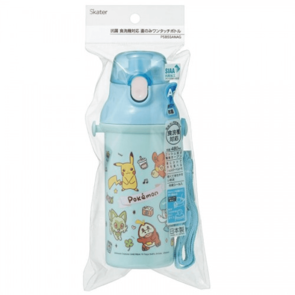 Skater Pokémon Joyful Days One Touch Bottle 480ml - Twinkle Glory