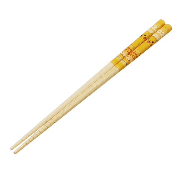 Skater Pokemon Pickachu Bamboo Chopsticks 21cm - Twinkle Glory