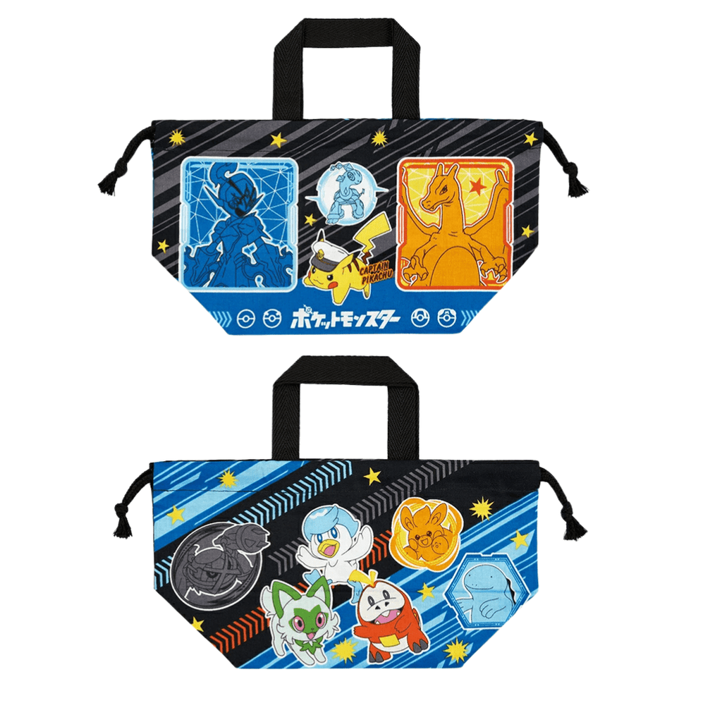 Skater Pokémon Pikachu Cotton Bento Lunch Bag - Twinkle Glory