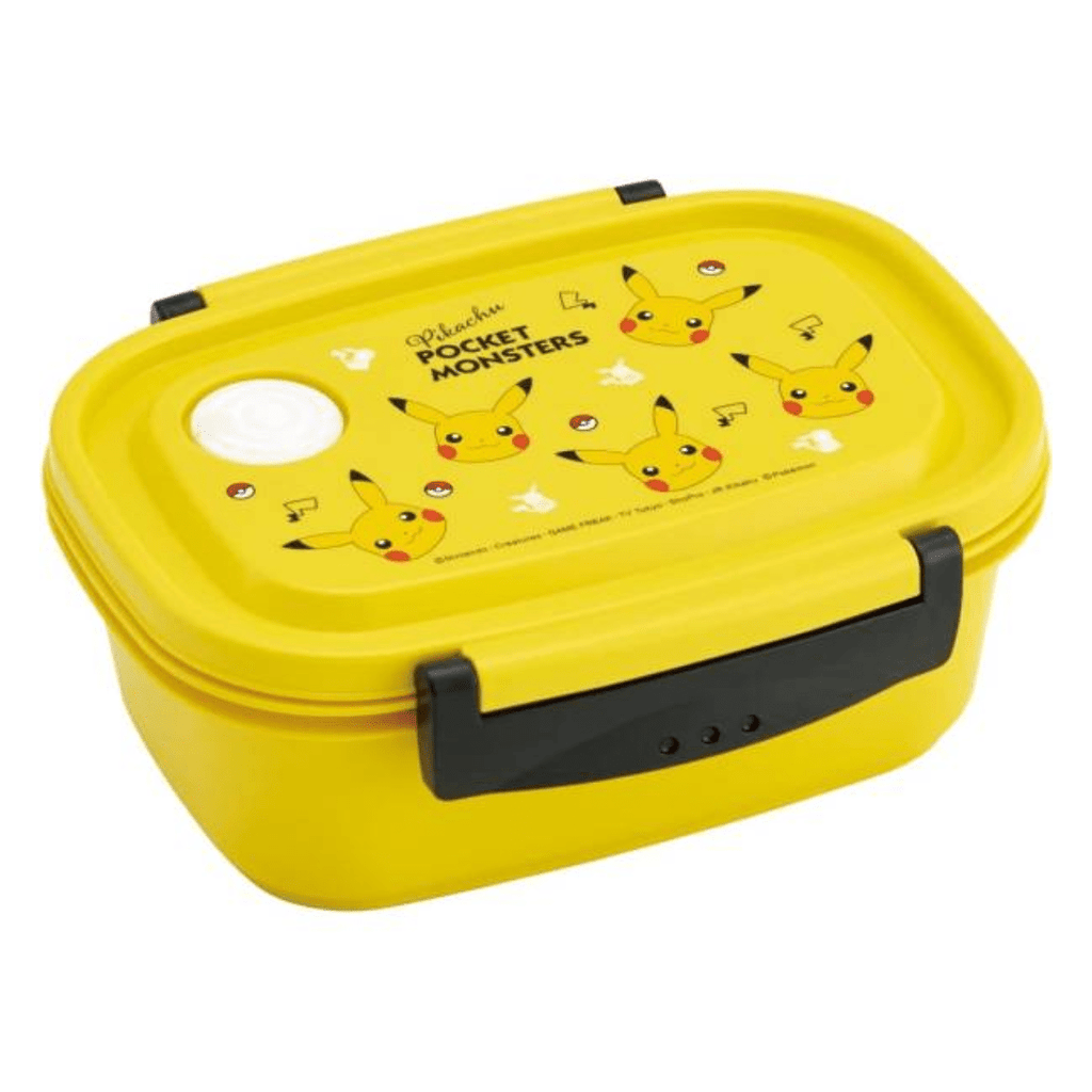 Skater Pokémon Pikachu Face Pattern Bento Lunch Box 550ml - Twinkle Glory